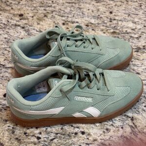 Reebok Mint Green and White Casual Shoes